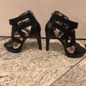 Michael Kors platform black heels